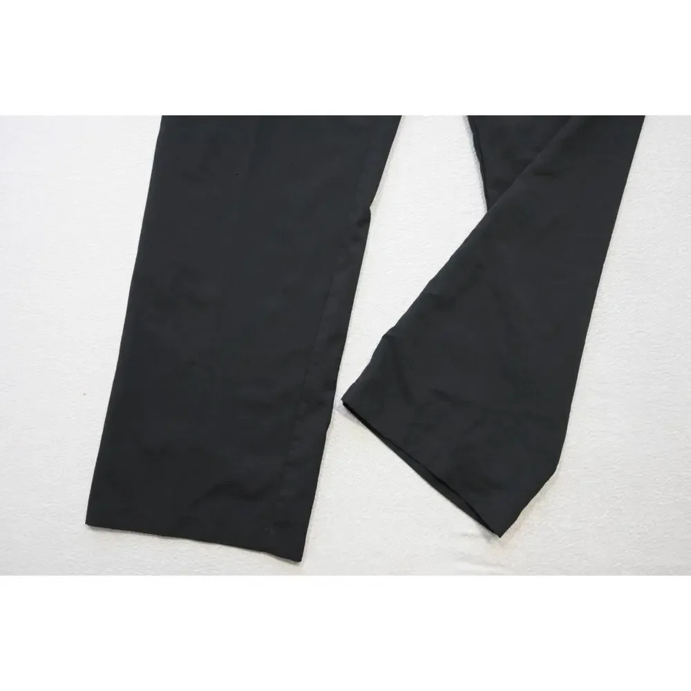 Adidas Golf Pants ClimaLite Black‎ Flat Dry Fitting Athletic Mens Size 36 x 32